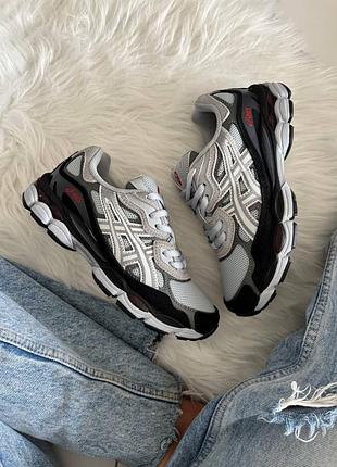 Стильні кросівки asics gel-nyc gravel black