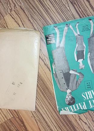 1960-е выкройка reveille костюм с юбкой. англия. описание, схема, выкройки. мода. 9