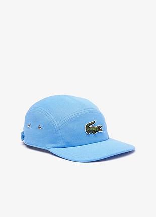 Кепка , бейсболка girolle з органічної бавовни lacoste, унісекс, оригінал , 5 панель