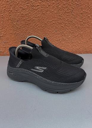 Оригінальні жіночі кросівки skechers performance 38-49 розмір 24.5 см чорного кольору