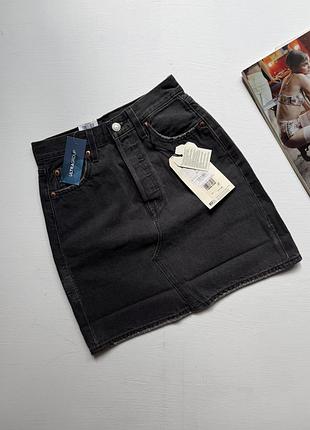 Джинсовая юбка levi’s!