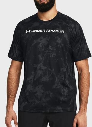 Футболка мужская under armour tech abc camo ss