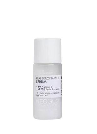 Зміцнювальна сироватка з ніацинамідом 15% neogen - real niacinamide 15% firming serum, 10 мл