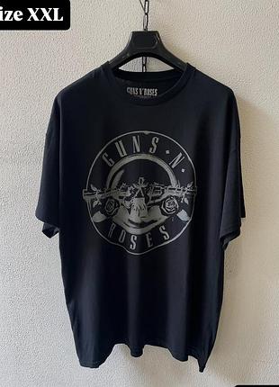 Оригінальна чоловіча футболка рок групи guns n’ roses розмір xxl розмір oversize