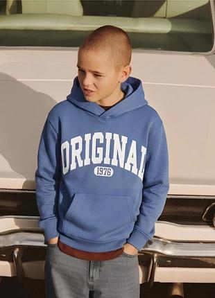 Реглан худи h&amp;m для мальчика подростка 170 г