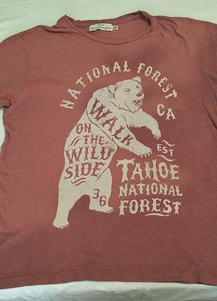 H&amp;m cotton vintage collection - футболка унисекс коллекционная - ca est tahoe national forest - xl