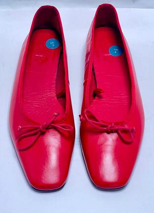 Шкіряні балетки zara 36