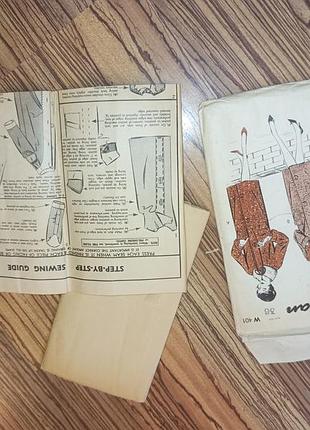 1950-е викрійка два пальта. англія. опис, схема, викрійки. мода. 9