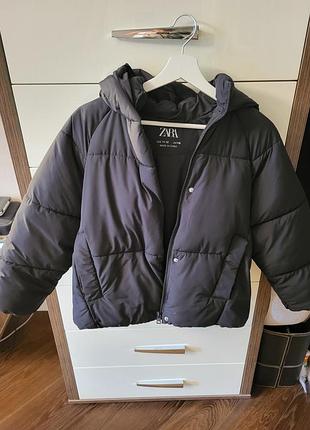 Куртка zara 148 деми/зима