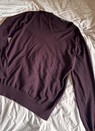 Джемпер merino wool розмір м чоловічий