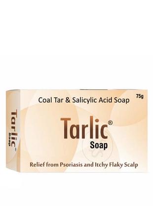 Мило з вмістом дьогтю та саліцилової кислоти perolite tarlic soap