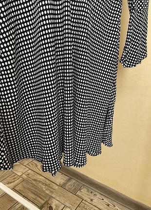 Сукня в горошок zara, розмір s 9