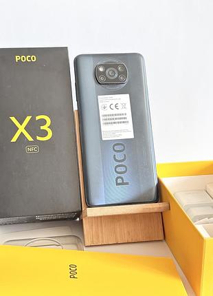 6/64gb poco x3 nfc з тріщиною! повністю справний! потужний!