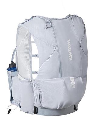 Рюкзак для бега трейлраннинга kiprun 900 s/m 8+2л с питьевой системой 500мл белый