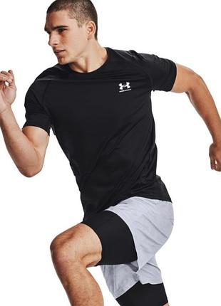 Футболка мужская under armour heatgear fitted ss