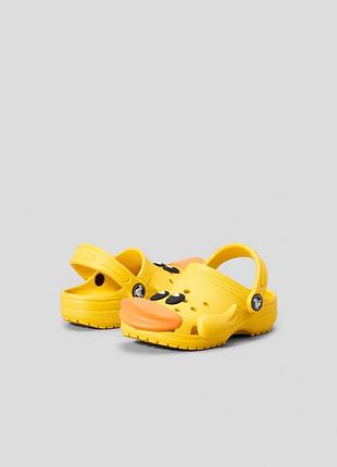 Детские клоги crocs в виде уточек