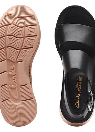 Шкіряні босоніжки clarks 36
