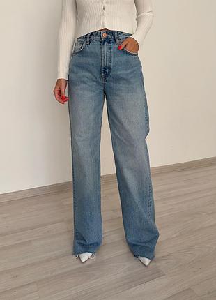 Джинси wide leg pull&amp;bear