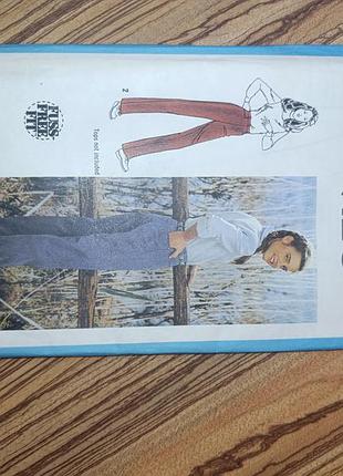 1979 выкройка simpliсity брюки и блуза. англия. описание, схема, выкройки. мода. 9
