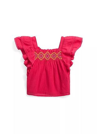 Майка для дівчинки polo ralph lauren з рюшами