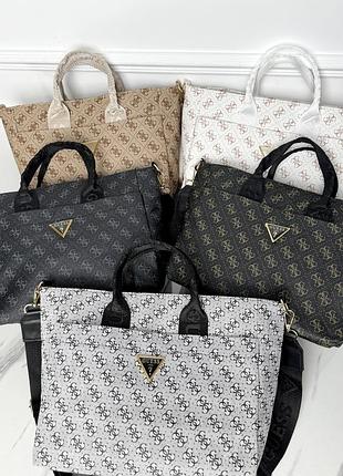 Сумка - шоппер guess medium 5 цветов