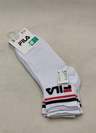 Оригінальні шкарпетки fila 39-42р