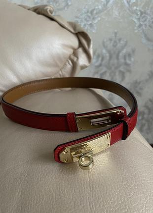 Преміальний шкіряний ремінь у стилі hermès kelly 👑