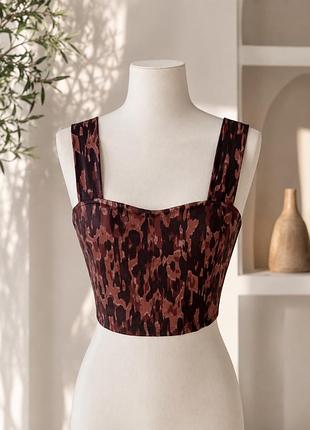 Трендовий корсетний кроп-топ dorothy perkins