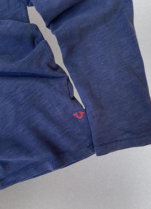Лонгслів кофта чоловіча true religion оригінал синя 3