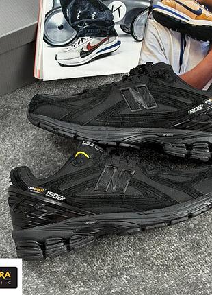 Термо кроссовки new balance 1906r total black cordura