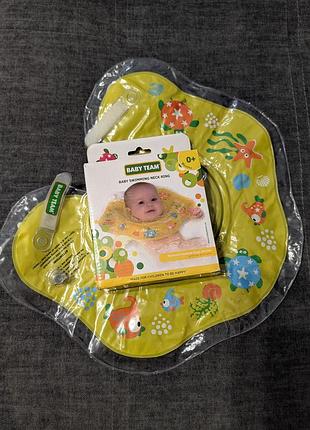 Коло надувное baby team для купания малышей круг для плавания