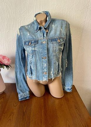 Джинсова куртка denim co
