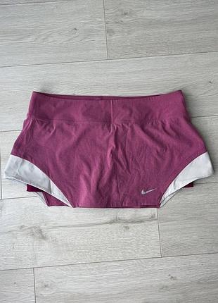 Спортивна юбка-шорти nike dri-fit