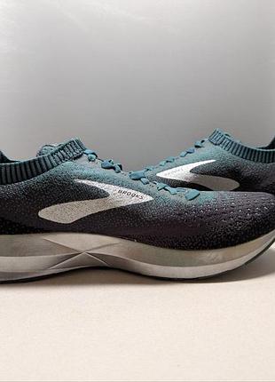 Кросівки чоловічі brooks levitate 2 black/green us 11.5 eu 45.5