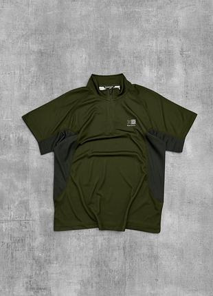 Футболка karrimor оригінал хакі спортивна бігова футболка каррімор трекінгова
