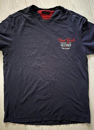 Чоловіча футболка tommy hilfiger new york (розмір xl) / оригінал