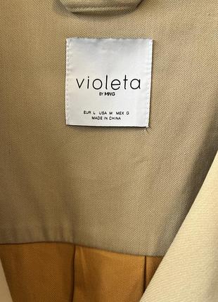 Тренч violeta by mango 2