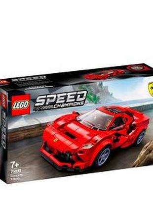 Конструктор lego speed champions ferrari f8 tributo 76895 б/в