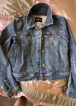 Джинсова куртка guess