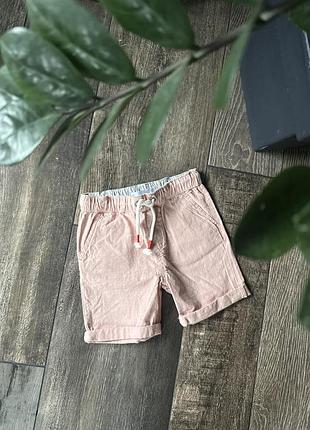 Шорти бавовна 3-4р m&s next zara h&m класичні