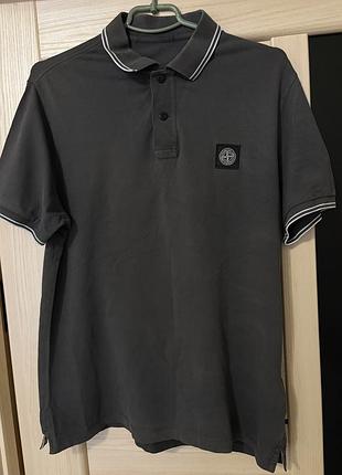 Поло stone island футболка чоловіча