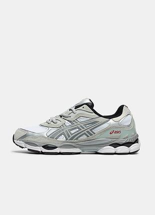 Кроссовки asics gel-nyc cream steal grey