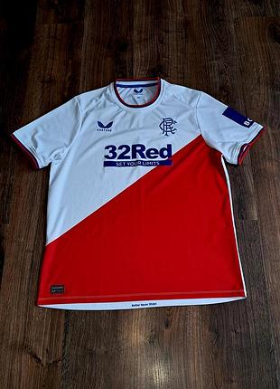 Чоловіча унікальна футбольна футболка jersey castore rangers fc сезону 2022-2023 оригінал