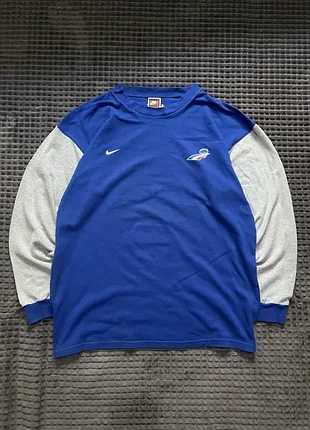 Nike vintage (xl) team sports france usa лонгслив мужской кофта спорт