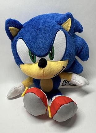 Мʼяка іграшка сонік, sonic the hedgehog, jakks pacific