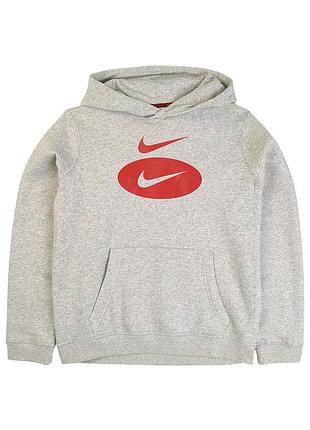 👟 стильное подростковое худи nike sportswear с фирменным логотипом и карманом-кенгуру