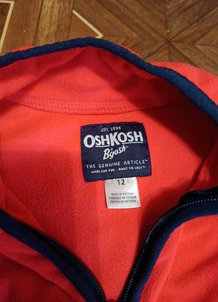 Флисовая кофта флиска детская oshkosh,12t 4