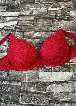 Мереживний бюстгальтер з пуш апом victoria's secret dream angels люкс серія оригінал  розмір 34б наш 75б