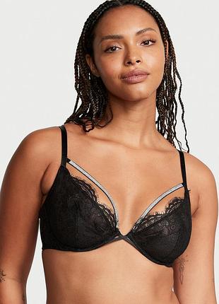 Мереживний бюстгальтер victoria's secret зі стразами