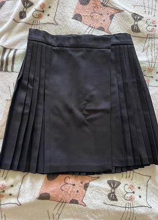 Шерстяная юбка на запах the kooples